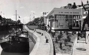 Foto van het benzinestation aan de turfsingel