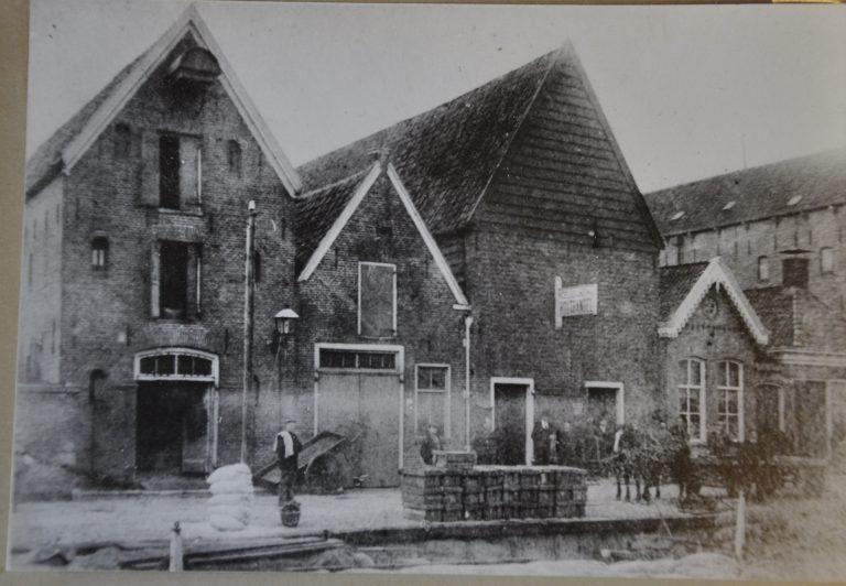 Foto van oude houtstek