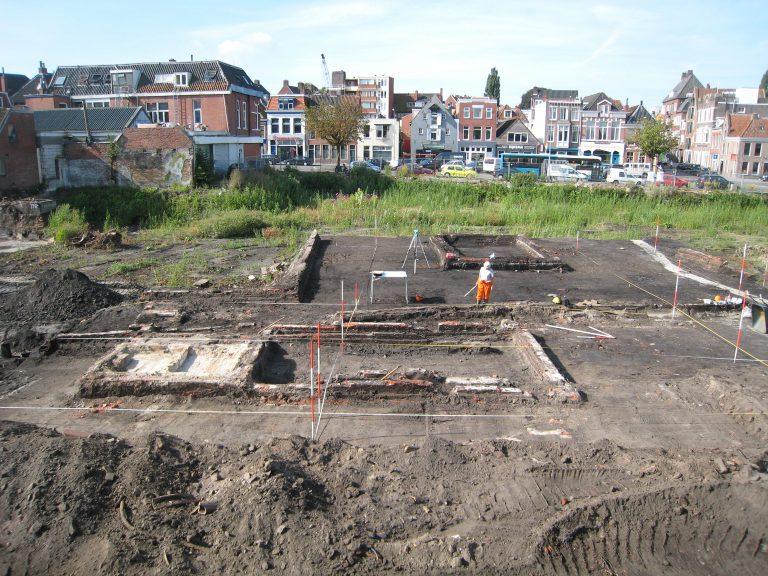 Foto van locatie met archeologisch onderzoek Borgmanschool